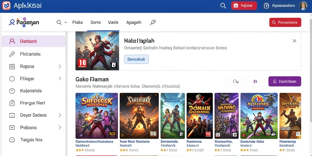 Tampilan antarmuka yang user-friendly dan menarik.