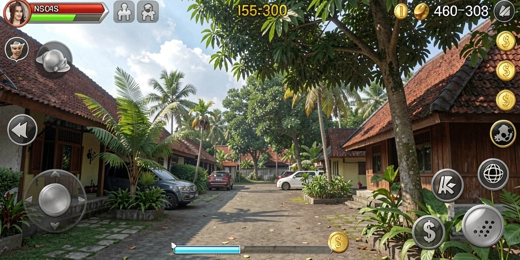 Tampilan awal permainan CEMARA77 yang menarik.