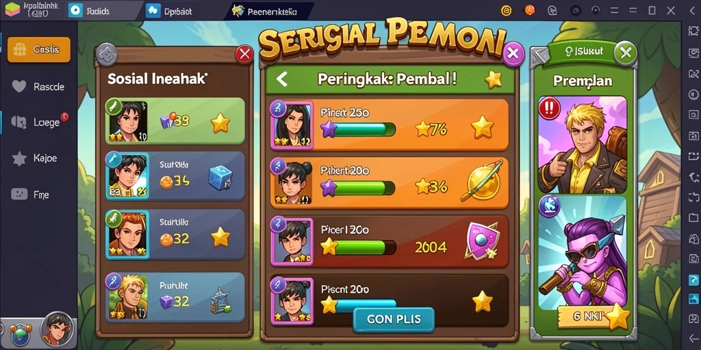 Tampilan antarmuka utama EE789 yang menarik.