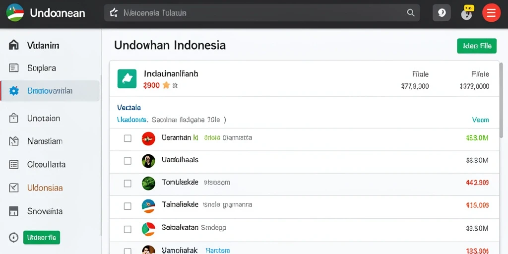 Tampilan antarmuka yang menarik dan mudah digunakan.