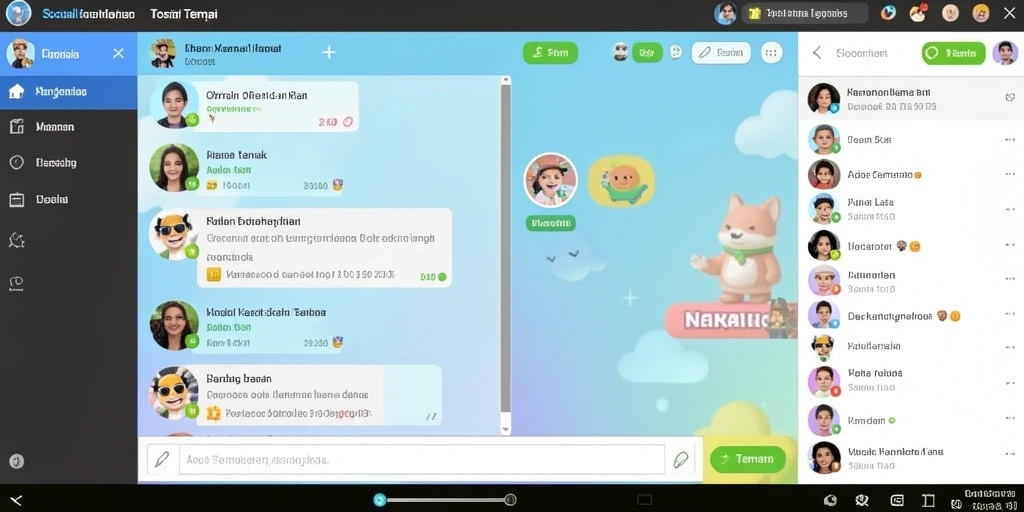 Tampilan antarmuka yang menarik dan mudah digunakan.
