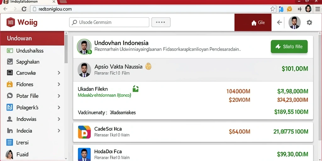 Tampilan antarmuka yang user-friendly dan menarik.