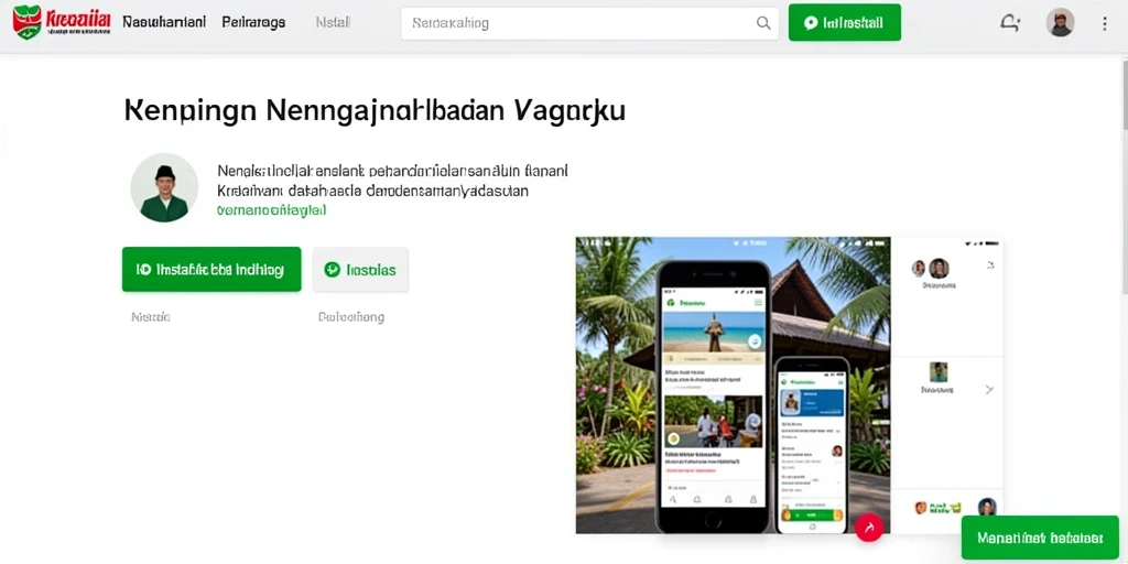 Tampilan antarmuka yang modern dan menarik.