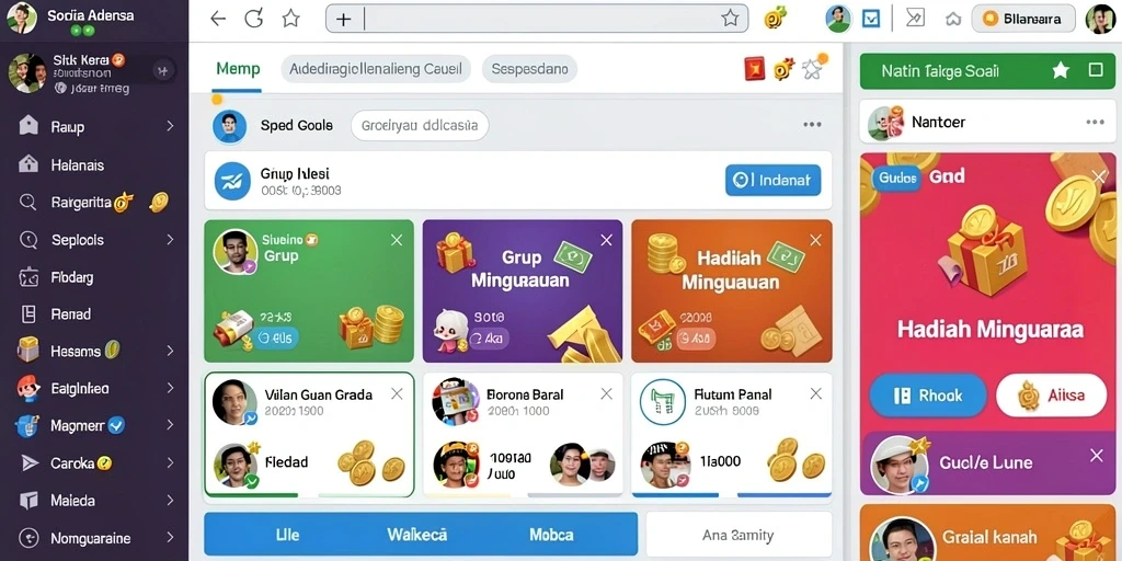 Tampilan antarmuka yang modern dan mudah digunakan.