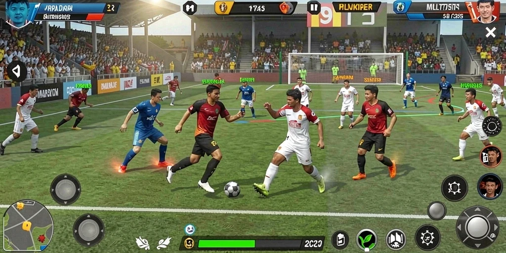 Gambaran antarmuka yang menarik dari aplikasi JAGO11.