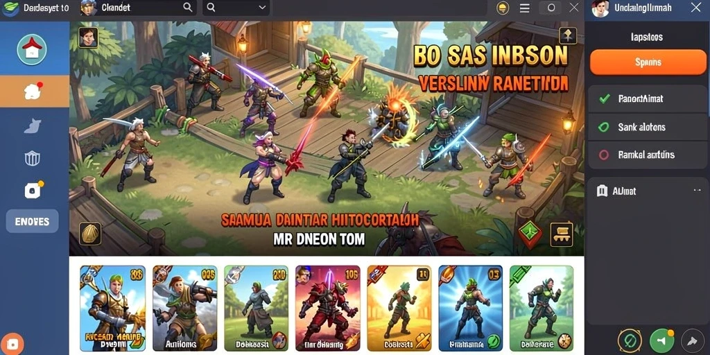 Tampilan grafis yang memikat dan detail.