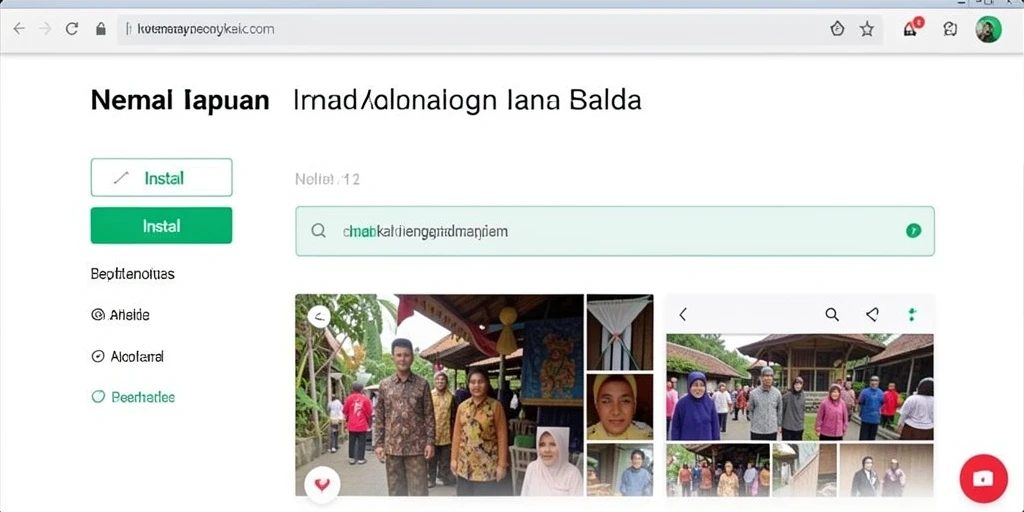 Screenshot menunjukkan antarmuka permainan yang menarik.