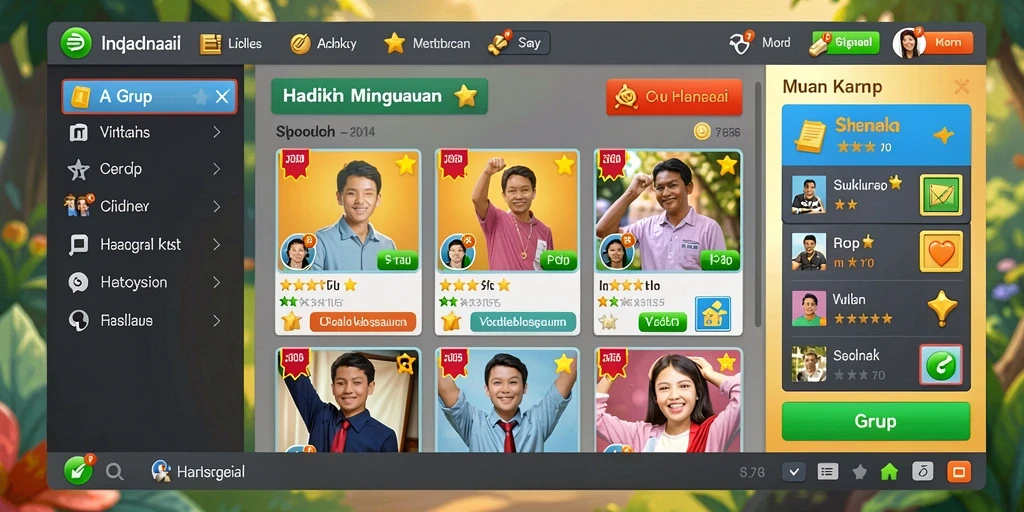 Tampilan awal aplikasi KASKUSTOTO yang menarik.
