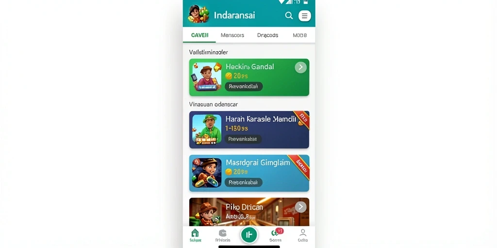 Tampilan antarmuka yang bersih dan mudah dipahami.