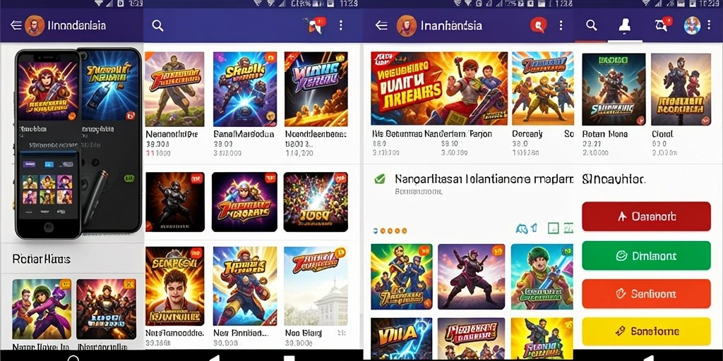Tampilan awal yang menarik dan ramah pengguna.