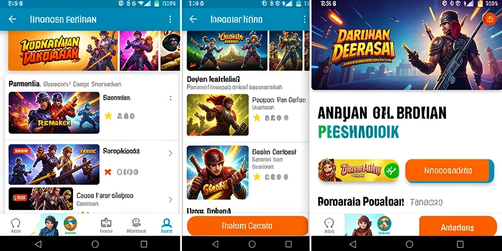 Tampilan antarmuka pengguna yang menarik dan intuitif.