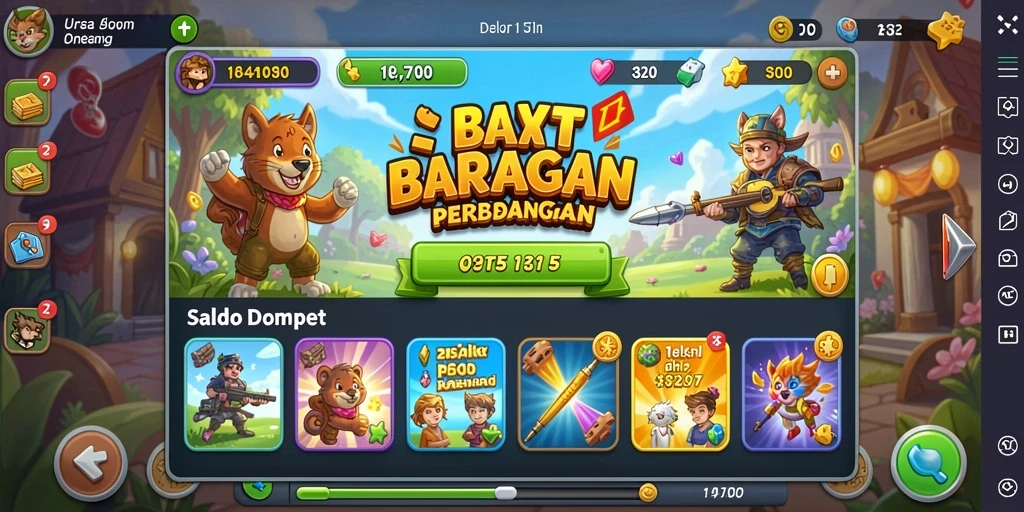 Tampilan antarmuka yang intuitif dan mudah digunakan.