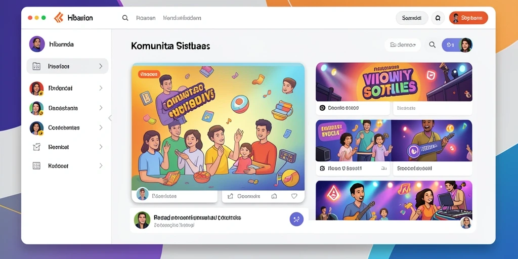 Tampilan antarmuka yang modern dan mudah dinavigasi.