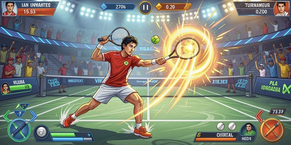 Tampilan antarmuka utama yang modern dan menarik.